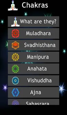 The Chakras and Mantras android App screenshot 4